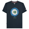 Navy - Front - Lambretta Mens Spray Logo T-Shirt