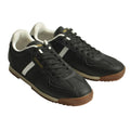 Black-White - Lifestyle - Lambretta Mens Diego Trainers