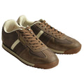 Chocolate-Cream - Lifestyle - Lambretta Mens Diego Trainers