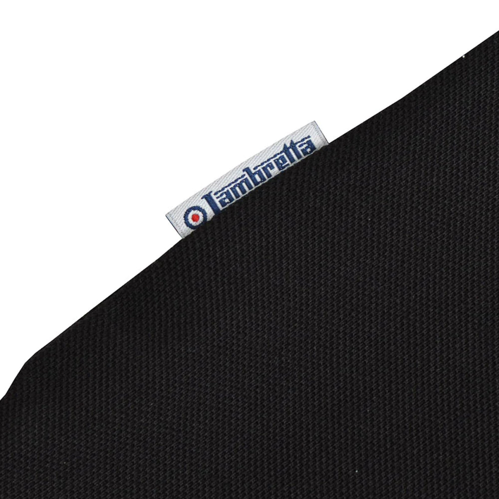 Black - Lifestyle - Lambretta Mens Checkered Polo Shirt