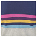 Grey Marl - Side - Lazy Jacks Girls Striped Breton Long-Sleeved T-Shirt