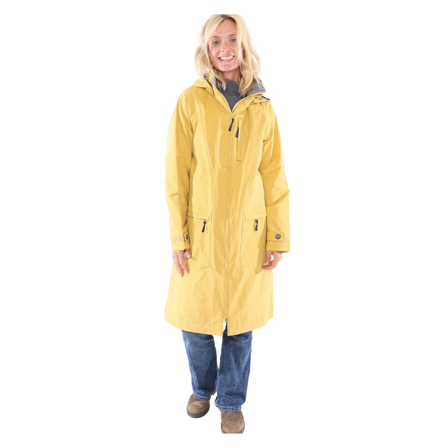 Heather - Lifestyle - Lazy Jacks Womens-Ladies Long Length Waterproof Jacket