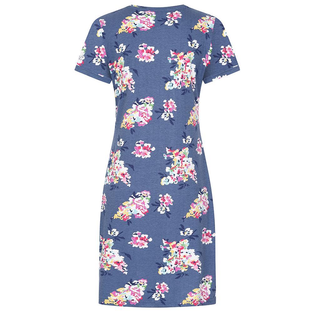 Marine-Marine - Lifestyle - Lazy Jacks Womens-Ladies Wildflower T-Shirt Dress