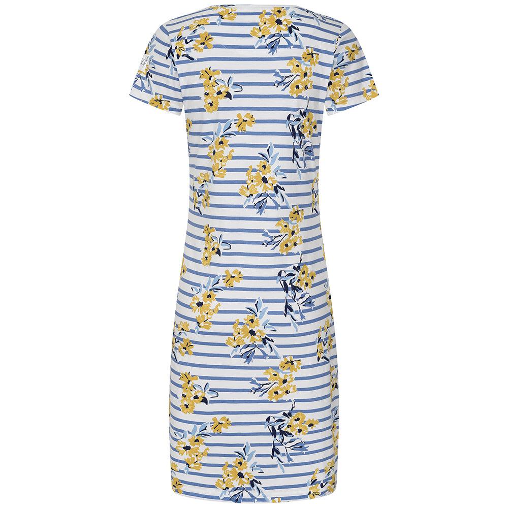 Blue - Lifestyle - Lazy Jacks Womens-Ladies Meadow T-Shirt Dress