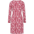 Red-White - Lifestyle - Lazy Jacks Womens-Ladies Petal Long-Sleeved Dress