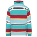 Aquarius - Side - Lazy Jacks Boys Striped Quarter Zip Sweatshirt