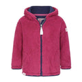 Raspberry - Front - Lazy Jacks Childrens-Kids Full Zip Snug Fit Full Zip Hoodie