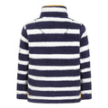 Marine - Back - Lazy Jacks Boys Quarter Zip Sweatshirt