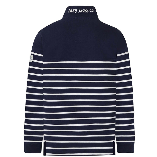 Marine - Lifestyle - Lazy Jacks Mens Quarter Zip Sweatshirt