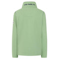 Grass Green - Back - Lazy Jacks Womens-Ladies Logo Full Zip Sweatshirt