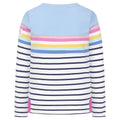 Sky-Multicoloured - Side - Lazy Jacks Girls Long-Sleeved T-Shirt