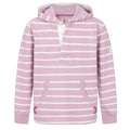Rose - Front - Lazy Jacks Childrens-Kids Button Neck Hoodie