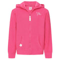 Sorbet - Front - Lazy Jacks Girls Textured Full Zip Hoodie