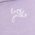Lilac - Back - Lazy Jacks Girls Textured Full Zip Hoodie