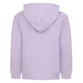 Lilac - Side - Lazy Jacks Girls Textured Full Zip Hoodie