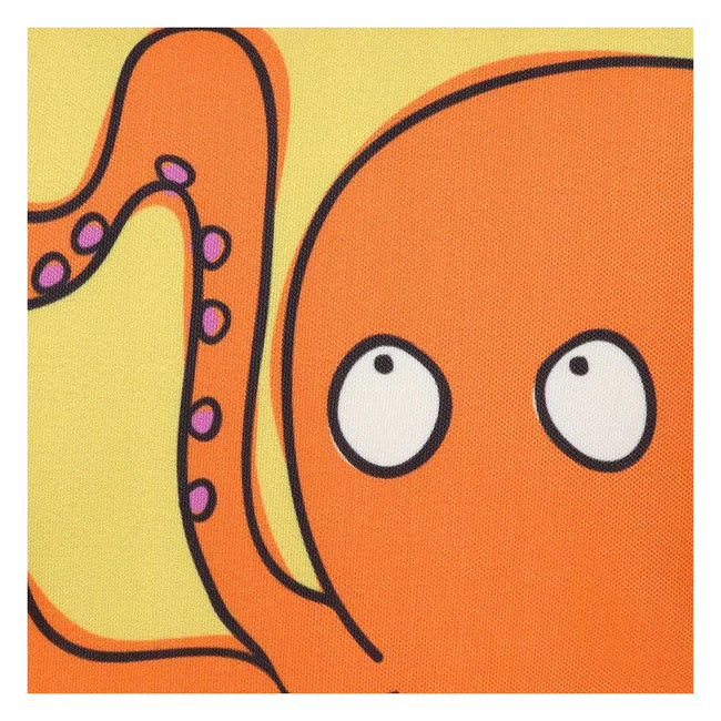 Yellow - Pack Shot - Lazy Jacks Octopus Cosmetic Bag