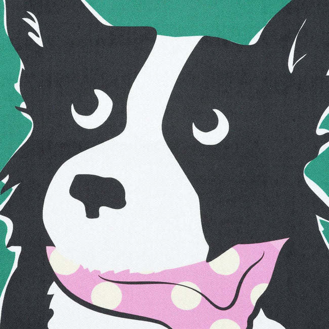 Green - Back - Lazy Jacks Dog Tote Bag