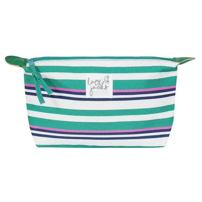 Light Green - Back - Lazy Jacks Dog Cosmetic Bag
