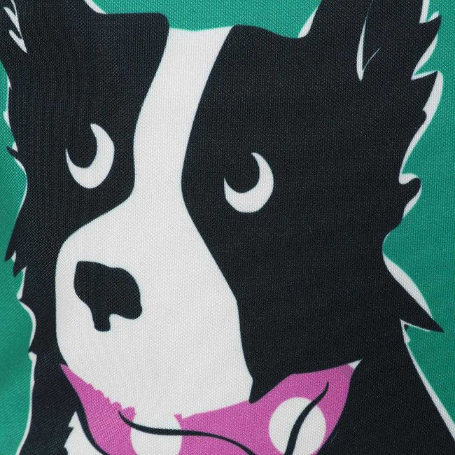 Light Green - Side - Lazy Jacks Dog Cosmetic Bag