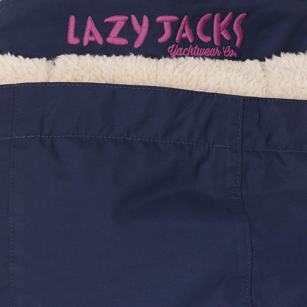 Marine - Pack Shot - Lazy Jacks Womens-Ladies Snug Fit Fleece Jacket