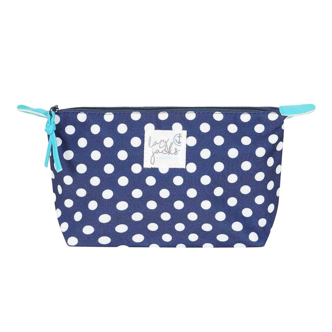 Sky - Back - Lazy Jacks Cow Cosmetic Bag