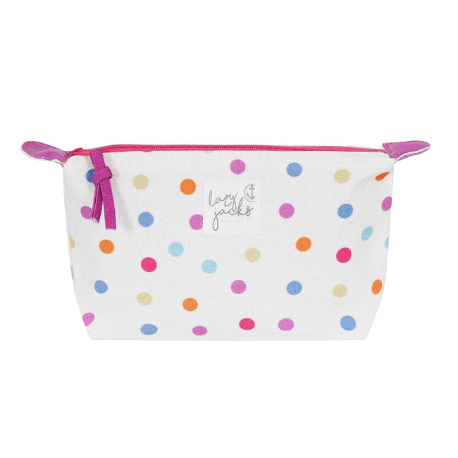 Purple - Back - Lazy Jacks Pony Cosmetic Bag
