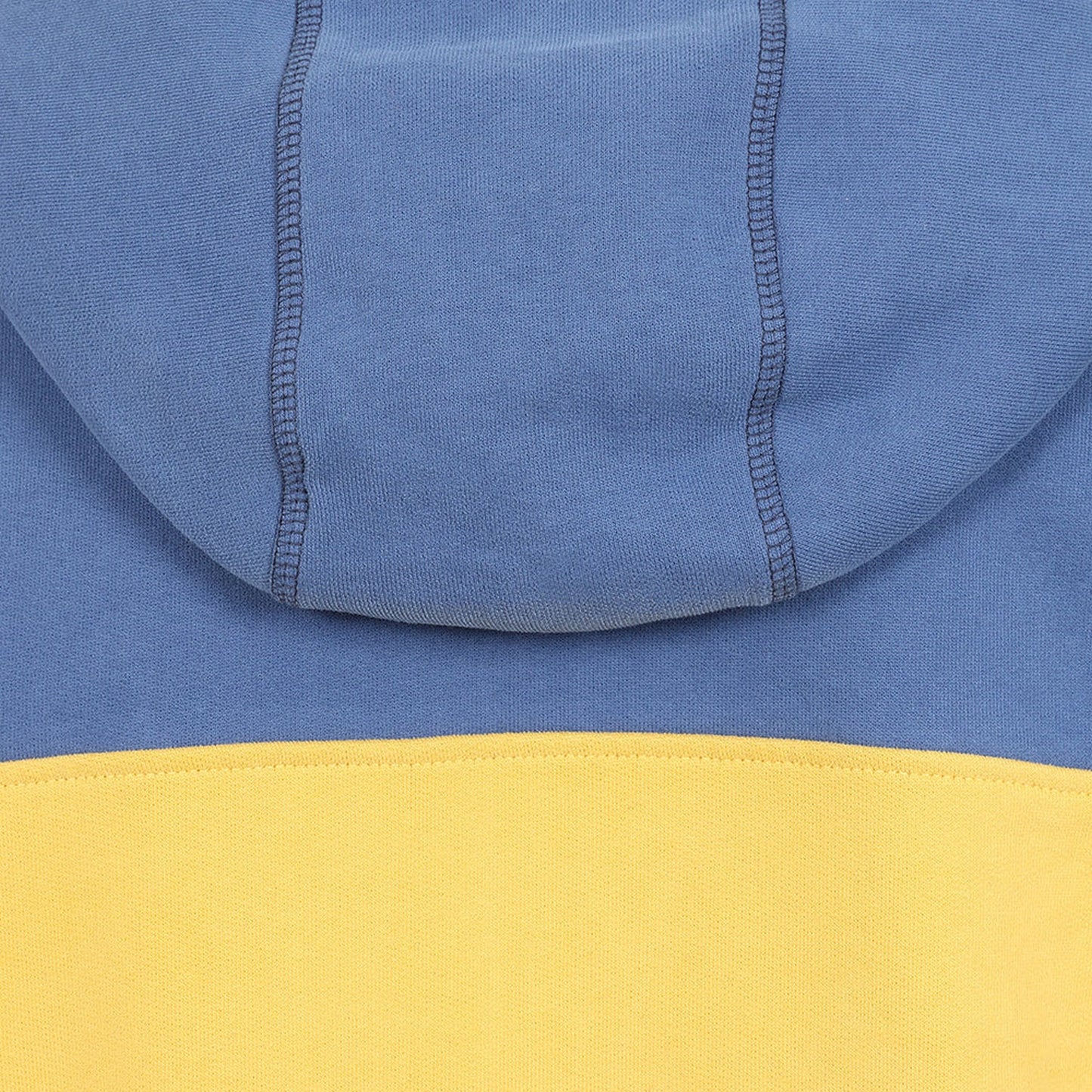 Navy-Green-Yellow - Lifestyle - Lazy Jacks Mens Contrast Panel Full Zip Hoodie