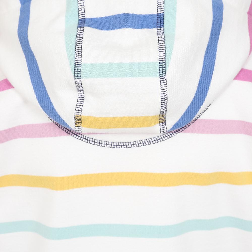 Pastel - Lifestyle - Lazy Jacks Girls Pastel Stripes Drawstring Hoodie