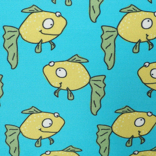 Sky - Side - Lazy Jacks Fish Cosmetic Bag