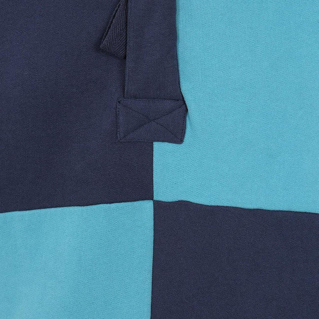 Peacock-Storm - Pack Shot - Lazy Jacks Mens Quarter Zip Sweatshirt