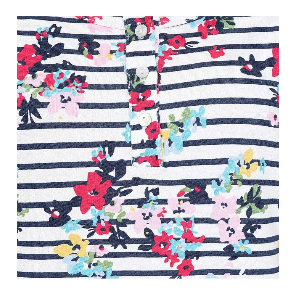 Sweet Pea - Lifestyle - Lazy Jacks Womens-Ladies Floral Stripes Vest Top