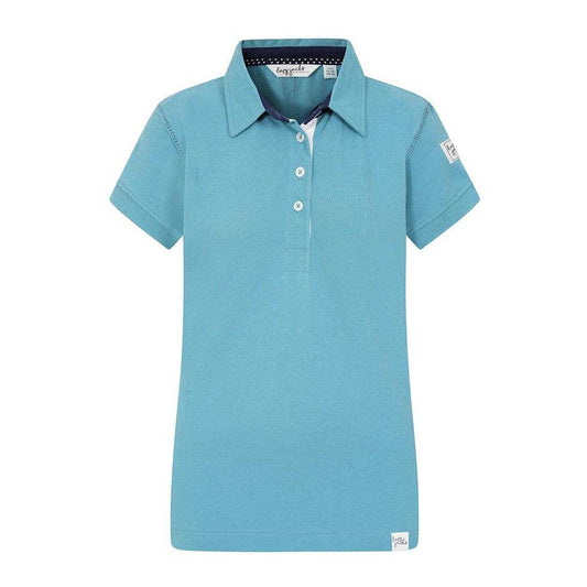 Spearmint - Front - Lazy Jacks Womens-Ladies Contrast Detail Polo Shirt