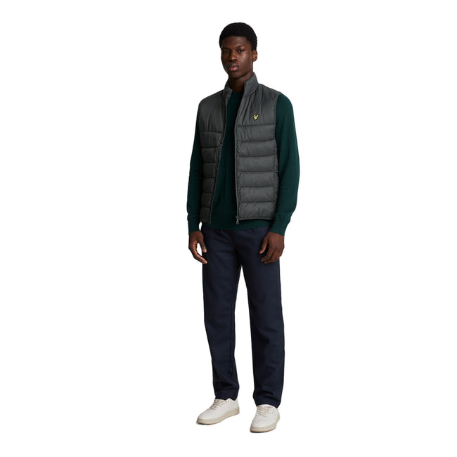 Gunmetal - Lifestyle - Lyle & Scott Mens Padded Gilet