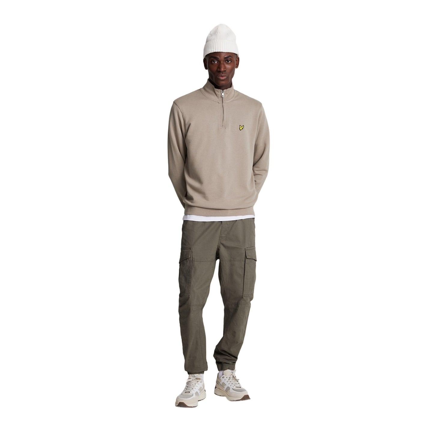 Cove - Side - Lyle & Scott Mens Cotton Merino Jumper