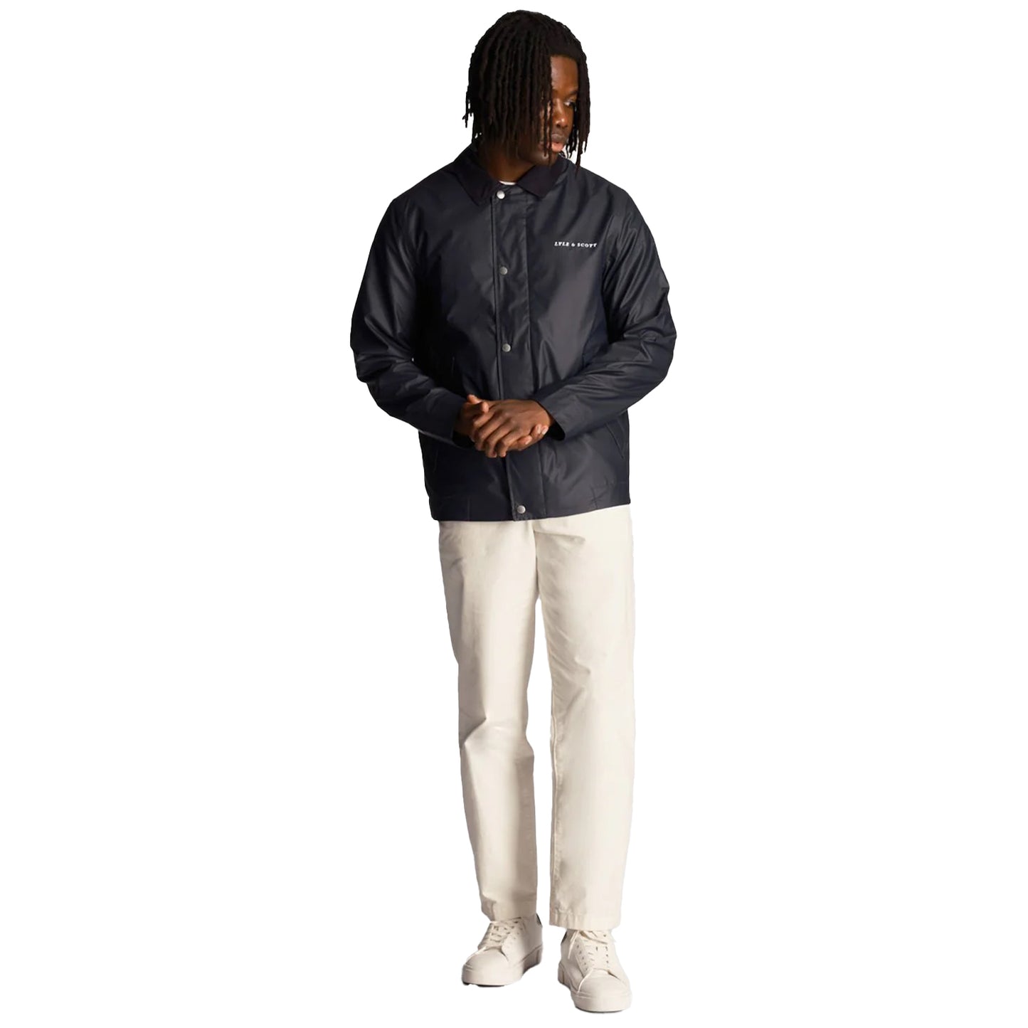 Dark Navy - Lifestyle - Lyle & Scott Mens Coach Jacket