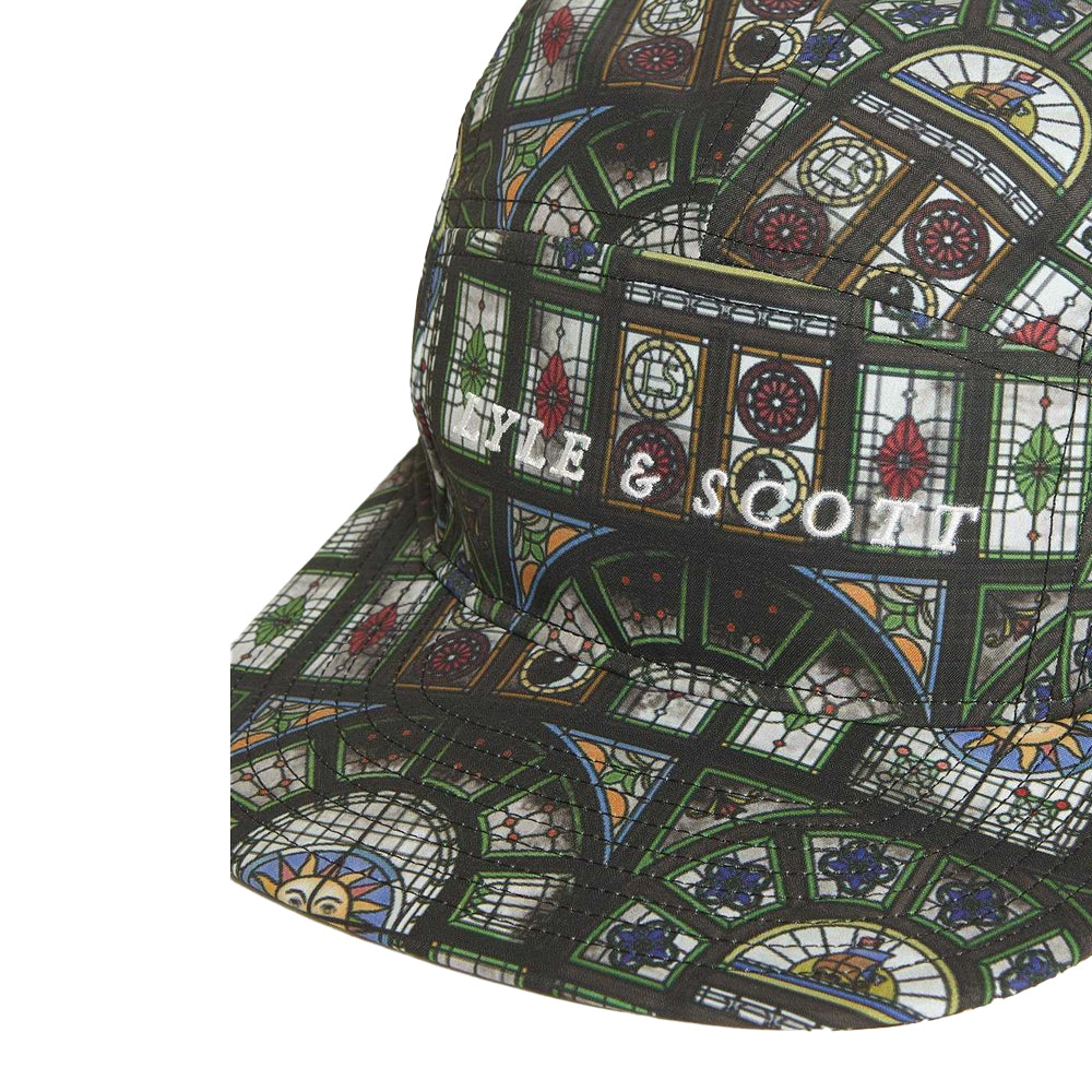 Multicoloured - Side - Lyle & Scott Stained Glass Baseball Cap