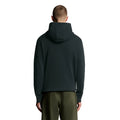 Dark Navy - Side - Lyle & Scott Mens Cheers To Tradition Graphic Loopback Hoodie