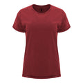 Garnet Red - Front - Roly Womens-Ladies Husky T-Shirt