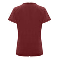 Garnet Red - Back - Roly Womens-Ladies Husky T-Shirt