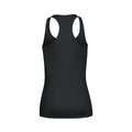 Black Opal - Back - Stedman Womens-Ladies Active 140 Tank Top
