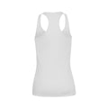 White - Back - Stedman Womens-Ladies Active 140 Tank Top