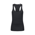 Black Opal - Front - Stedman Womens-Ladies Active 140 Tank Top