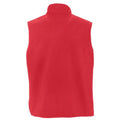 Red - Back - SOLS Unisex Adult Norway Fleece Gilet