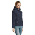French Navy - Side - SOLS Womens-Ladies Rock Padded Soft Shell Jacket