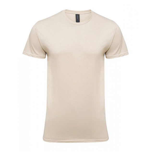 Sand - Front - Gildan Unisex Adult Cotton Lightweight T-Shirt