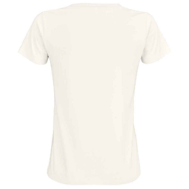 Off White - Back - SOLS Womens-Ladies Imperial T-Shirt