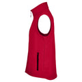 Pepper Red - Side - SOLS Unisex Adult Race Softshell Gilet