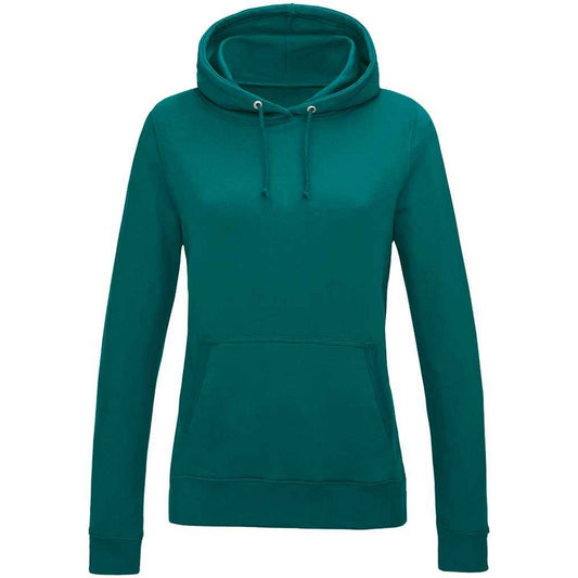 Jade - Front - Awdis Womens-Ladies College Hoodie