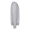 Heather Grey - Side - Fruit of the Loom Unisex Adult Lightweight Set-in Sweatshirt