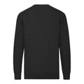 Black - Back - Fruit of the Loom Unisex Adult Lightweight Set-in Sweatshirt